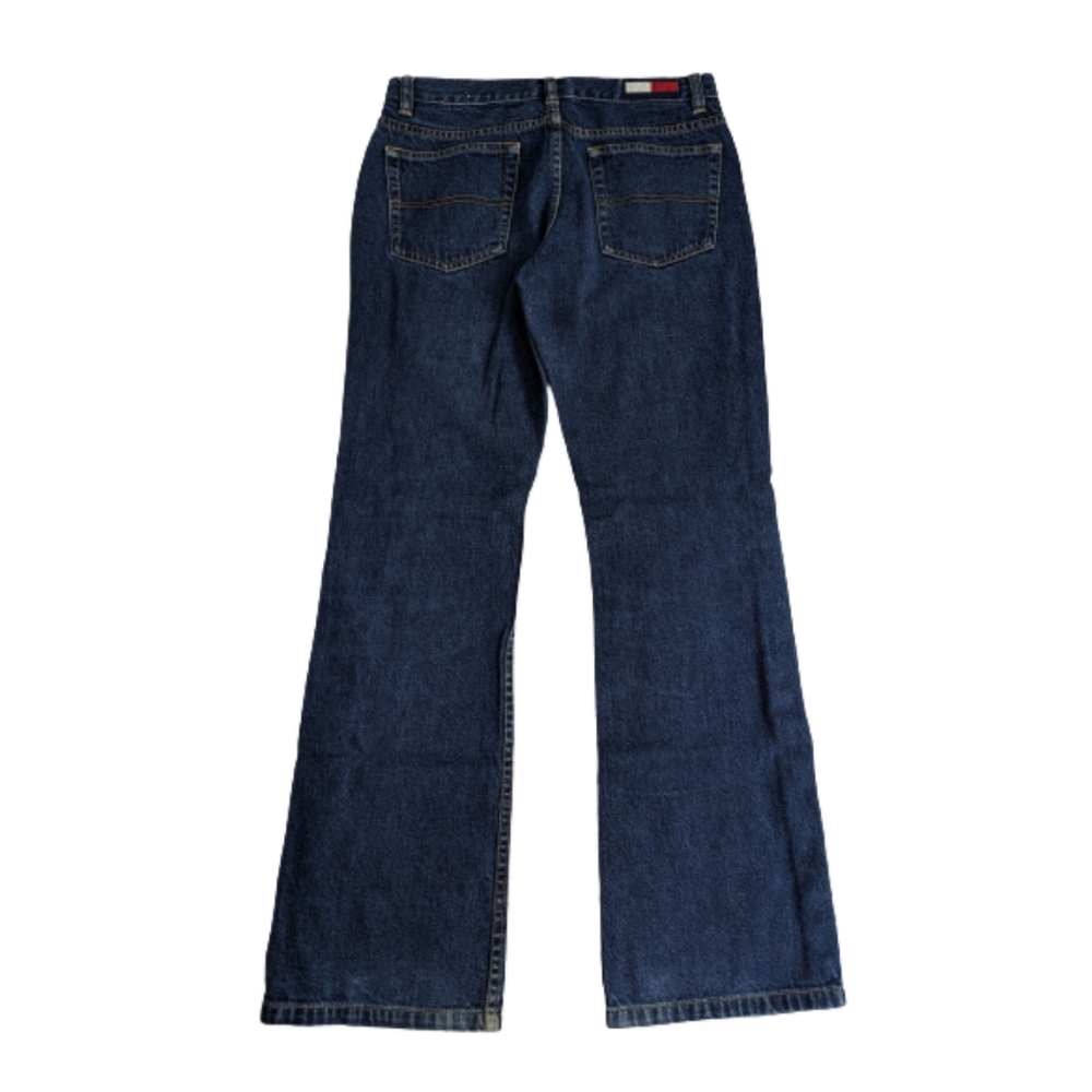Tommy Hilfiger Vintage Leg Button Flare Jeans 7 - Picture 6 of 8